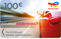 Carte cadeau de TotalEnergies 100€